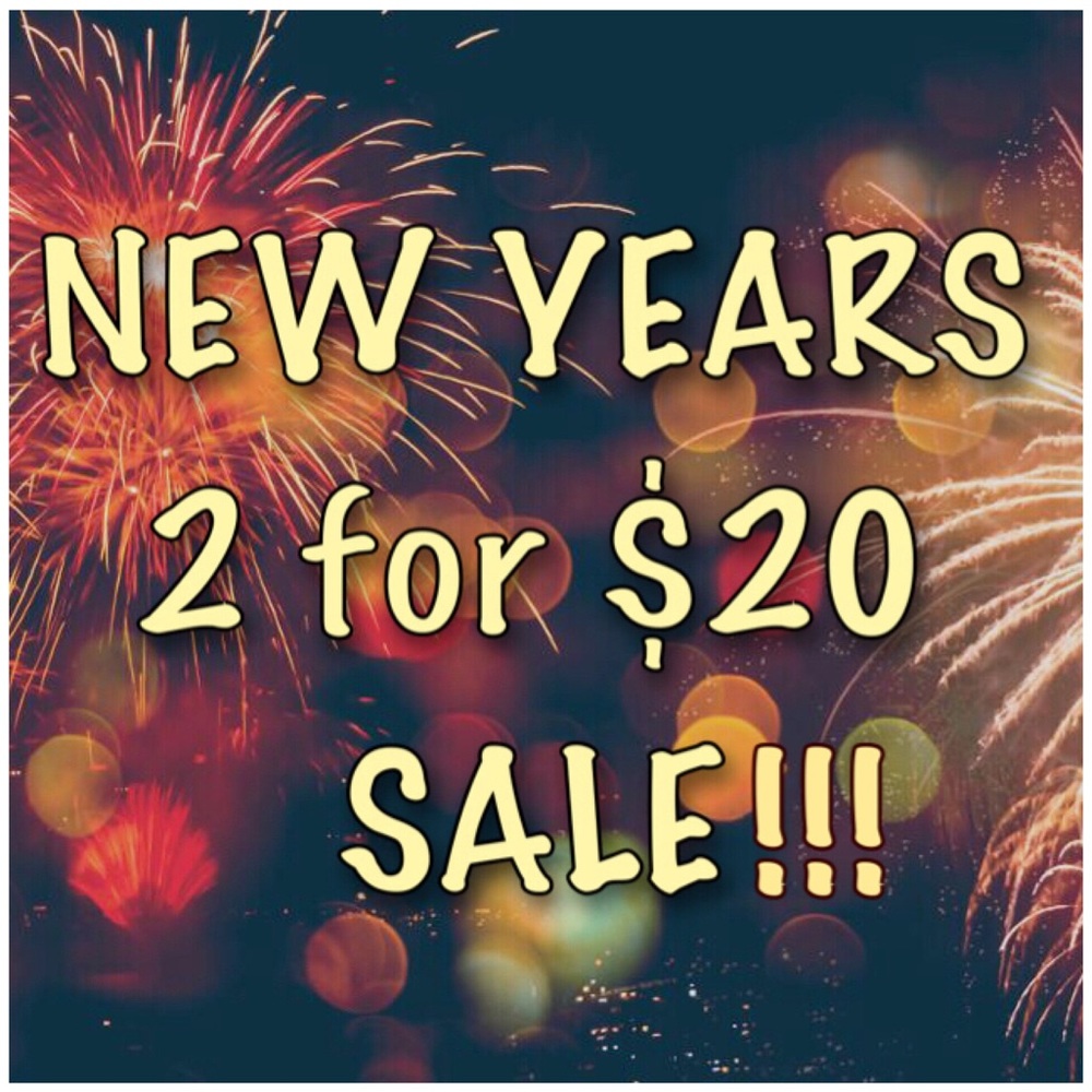 2 FOR $20 SALE!!! ENTER 2020 AS YOUR BEST SELF!